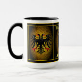 Deutscher Doppeladler/Deutschland-Pelz Tasse (Links)