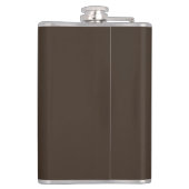 Deutscher Drahthaar Pointer Flask Flachmann (Rückseite)