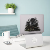 Deutscher Drahthaar Pointer Sticker (Laptop auf Schreibtisch)