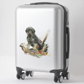 Deutscher Drahthaar Pointer Sticker (Koffer)