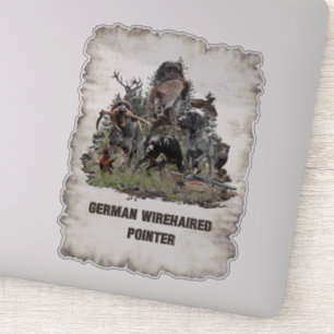 Deutscher Drahthaar Pointer Sticker