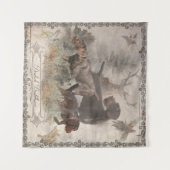 Deutscher Drahthaar Pointer Tapestry Wandteppich (Vorderseite (Horizontal))