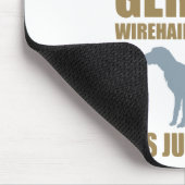 Deutscher Drahthaar-Zeiger Mousepad (Ecke)