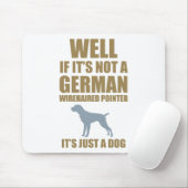 Deutscher Drahthaar-Zeiger Mousepad (Mit Mouse)