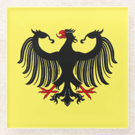 Deutscher Eagle Glass Untersetzer