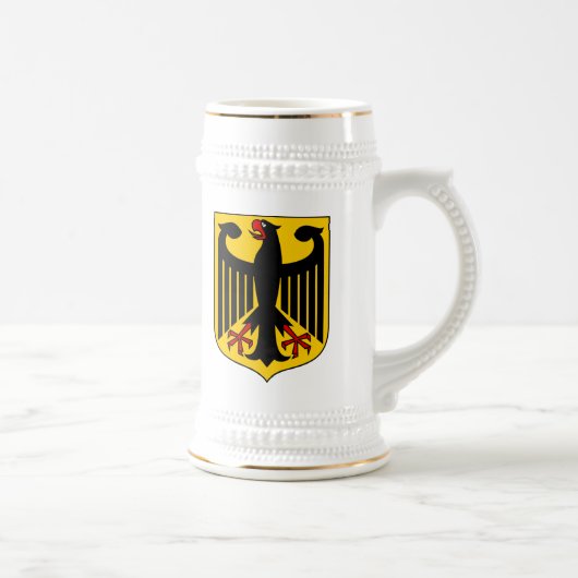 Deutscher Eagle Stein Bierglas (Rechts)