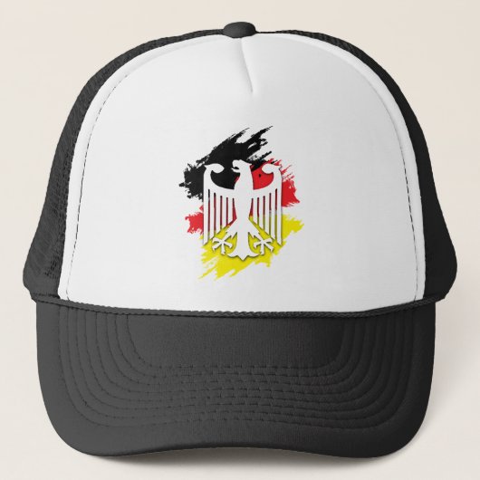 Deutscher Eagle Truckerkappe (Vorderseite)