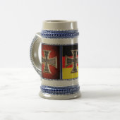 Deutscher, Eisenkreuz, Kreuz des Eisens, Bierglas (Vorderseite Links)