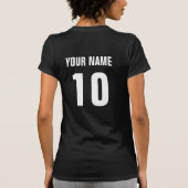 Deutscher Eishockey-T - Shirt mit Back Print (Rückseite)