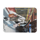 Deutscher Elfbahn-Trip Fantasy Kühlschrank Magnet (Horizontal)