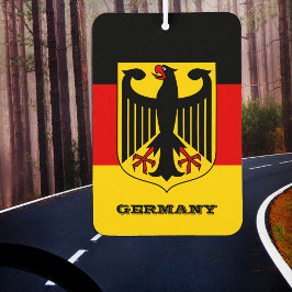 Deutscher Flag Car Air Freshener, Deutschland Autolufterfrischer