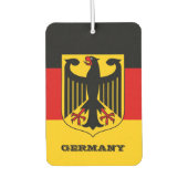 Deutscher Flag Car Air Freshener, Deutschland Autolufterfrischer (Vorderseite)