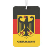 Deutscher Flag Car Air Freshener, Deutschland Autolufterfrischer (Rückseite)