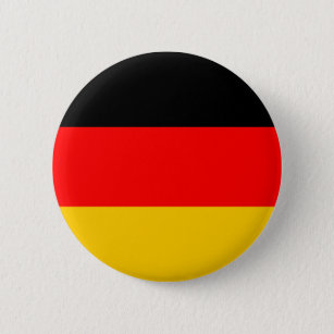 Deutscher Flaggen-Knopf Button