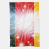 Deutscher Flaggenhintergrund Handtuch (Vertikal)