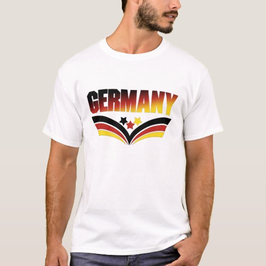 Deutscher Fußball T-Shirt (Vorderseite)
