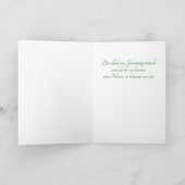 Deutscher Geburtstagsdaffodil Garden Karte (Innenseite)