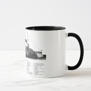 Deutscher gepanzerter Kreuzer Tasse