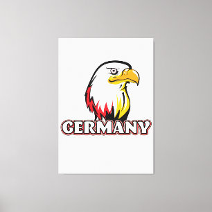 Deutscher Goldadler Leinwanddruck