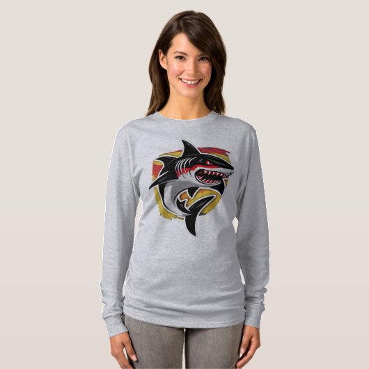 Deutscher Hai T-Shirt (Vorne ganz)