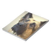 Deutscher Herd Picture Notepad Notizblock (Rotiert)