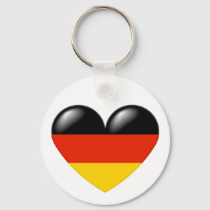 Deutscher Herz-Schlüsselanhänger - Deutsche Herz Schlüsselanhänger
