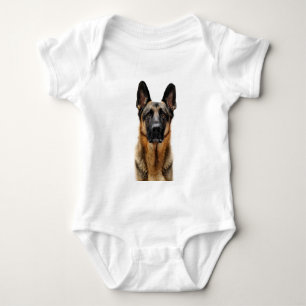 Deutscher Hirte Baby Strampler