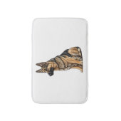 Deutscher Hirte Badematte (Vorderseite Vertikal)