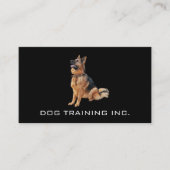 Deutscher Hirte | Dog Trainer Visitenkarte (Vorderseite)