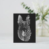 Deutscher Hirte, du glaubst nicht, dass sie Seelen Postkarte (Stehend Vorderseite)