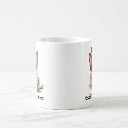 Deutscher Hirte, Hundename hinzufügen, Foto ändern Kaffeetasse (Mittel)