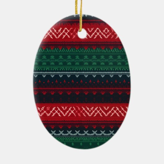 Deutscher Hirte im Herbst Keramik Ornament (Hinten)