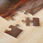 Deutscher Hirte im Herbst Leaves Inspirier Puzzle (Seite)