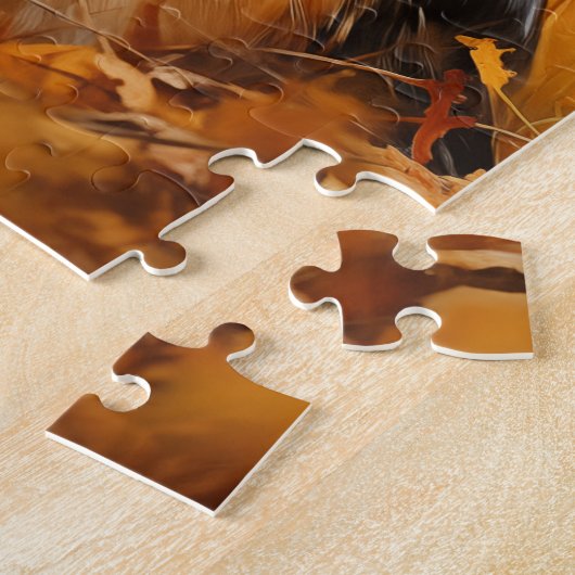Deutscher Hirte im Herbst Puzzle (Seite)
