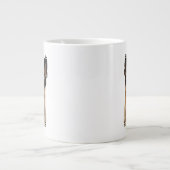 Deutscher Hirte Jumbo-Tasse (Vorderseite)