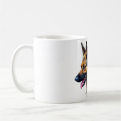 deutscher Hirte Kaffeetasse (Links)