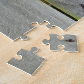 Deutscher Hirte mit Blick auf den Zaun Puzzle (Seite)