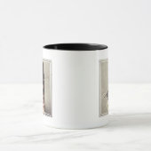Deutscher Hirte mit US-Flagge Tasse (Zentrum)