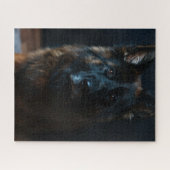 Deutscher Hirte Nah Puzzle (Horizontal)