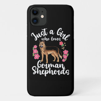 Deutscher Hirte nur ein Mädchen, das Lieben Case-Mate iPhone Hülle