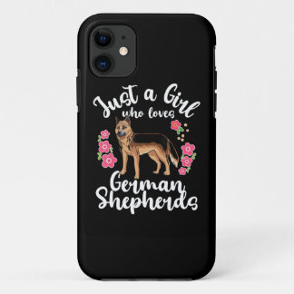 Deutscher Hirte nur ein Mädchen, das Lieben Case-Mate iPhone Hülle