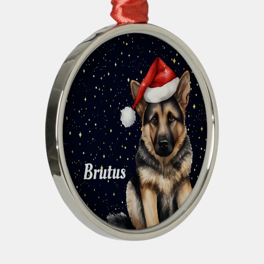 Deutscher Hirte Personalisierte Weihnachtsschmuck (Rechts)