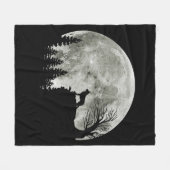 Deutscher Hirte, Stehend auf Mountain Halloween Fleecedecke (Vorderseite (Horizontal))