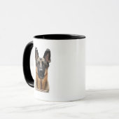 Deutscher Hirte Tasse (Vorderseite Links)