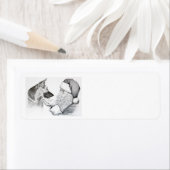 Deutscher Hirte und Weihnachtsmann (Insitu)