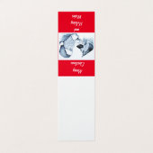 Deutscher Hirte und Weihnachtsmann (Außenseite Aufgefaltet)