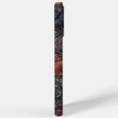 Deutscher Hirte und Wildblumen Case-Mate iPhone Hülle (Rückseite / Rechts)