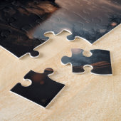 Deutscher Hirte unter Sturmy Sky Puzzle (Seite)