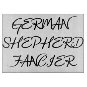 Deutscher Hirtenfanatiker Schneidebrett