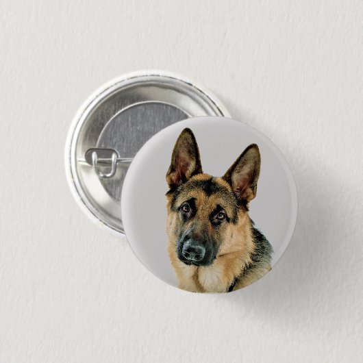 Deutscher Hirtenknopf Button (Vorne & Hinten)